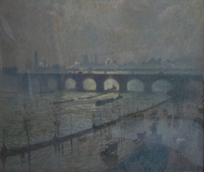 Waterloo Bridge, Sun and Rain by Emile Claus